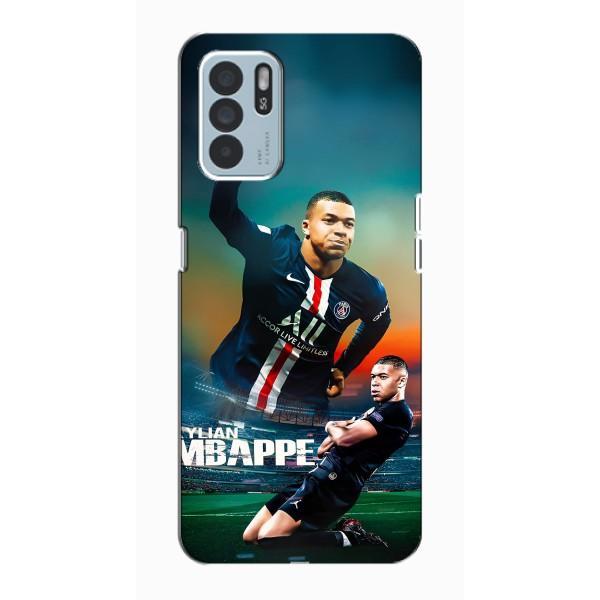 Чехол (TPU) с Футболистом на Oppo Reno6 Z – MBAPPE
