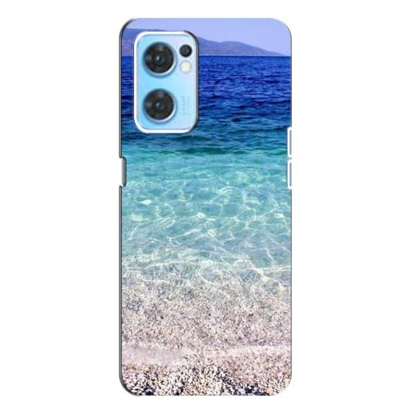 Силіконовий чохол з КАРТИНКАМИ літо для Oppo Reno7 4G (AlphaPrint) – Море