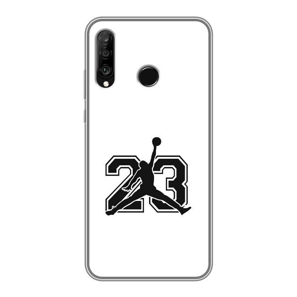 Чохли для Huawei P30 Lite - з картинкою JORDAN (AlphaPrint) – Jordan 23