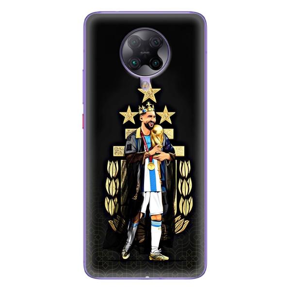 Чохли для Xiaomi POCO F2 Pro (Leo чемпіон) (AlphaPrint) – Мессі Король
