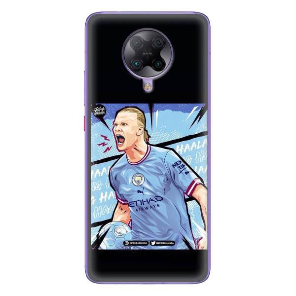 Чохли з футболістом Ерлінг Холанд для Xiaomi POCO F2 Pro (AlphaPrint) – гол Ерлінг Холанд