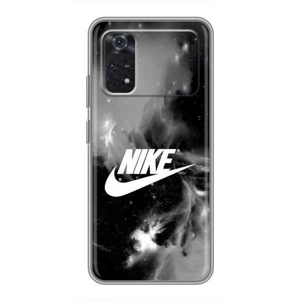 Чехол с логотипом Найк на Xiaomi POCO M4 Pro 4G – Найк дымчатый