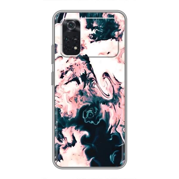 Чехлы с тематикой "Мрамор" на Поко М4 про (4G) – Нежный мрамор
