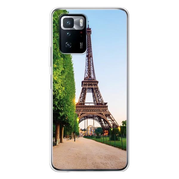 Чехол Эйфелева Башня для Xiaomi POCO X3 GT - (AlphaPrint) – Дорога в Париж