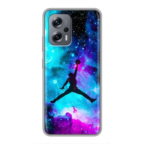 Чехлы для Xiaomi POCO X4 GT - с картинкой JORDAN (AlphaPrint) – Яркий Джордан