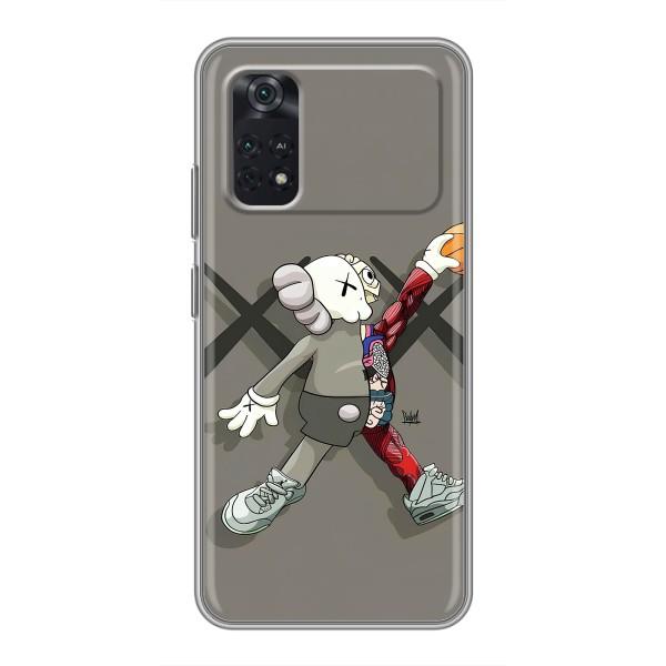 Чохли для Xiaomi POCO X4 Pro 5G - Bearbrick Louis Vuitton (PREMIUMPrint) – Беарбрік Джордан