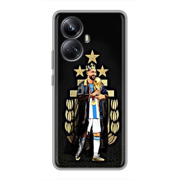 Чохли для Realme 10 Pro Plus (Leo чемпіон) (AlphaPrint) – Мессі Король