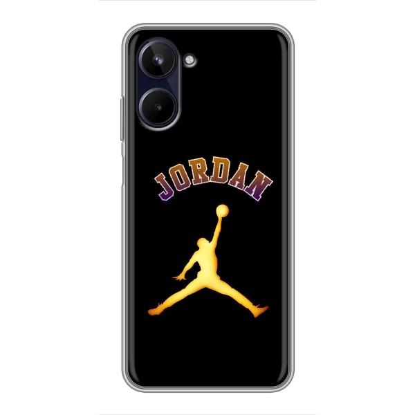 Чехлы для Realme 10 - с картинкой JORDAN (AlphaPrint) – Jordan Gold