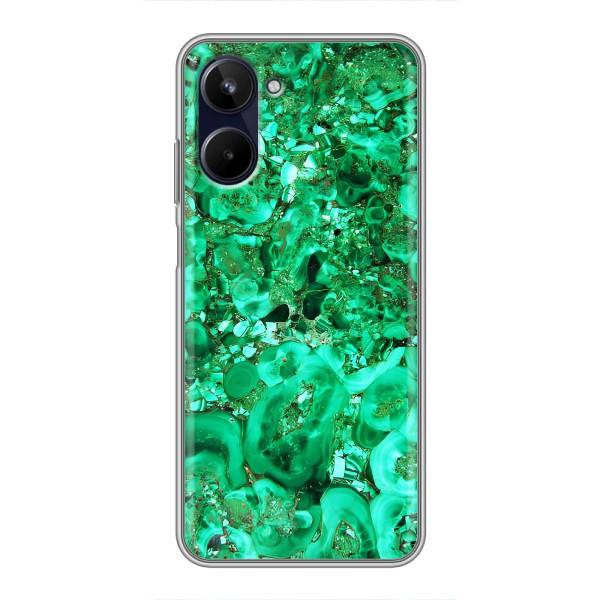 Мраморный чехол на Realme 10 (VPrint) – Салатный Мрамор