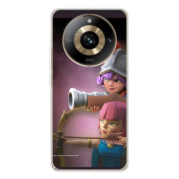 Чехол з героями Клеш Рояль для Realme 11 Pro 5G – Три мушкетёра
