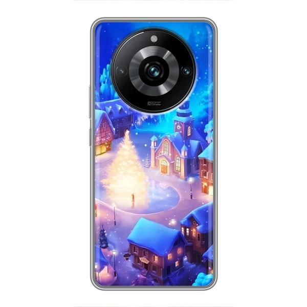 Різдвяні Чохли для Realme 11 Pro Plus (VPrint) – Різдвяне місто