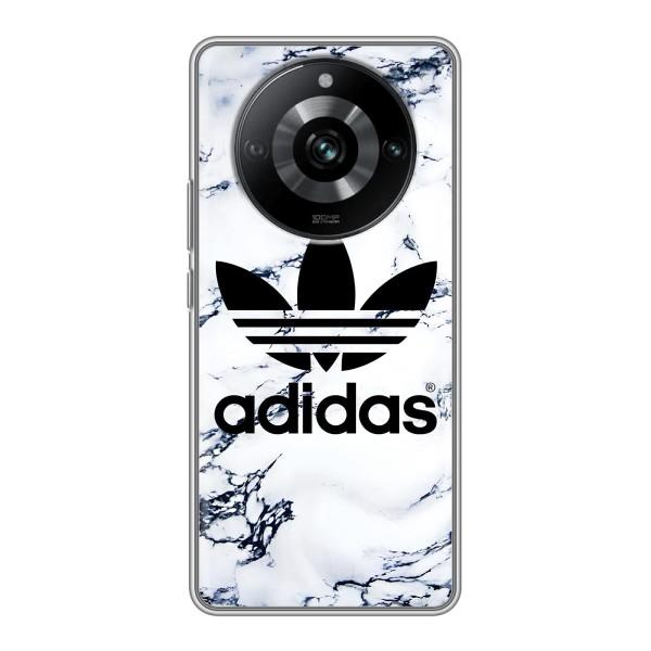 Чохли Адидас для Realme 11 (AlphaPrint) – Адідас на мраморі