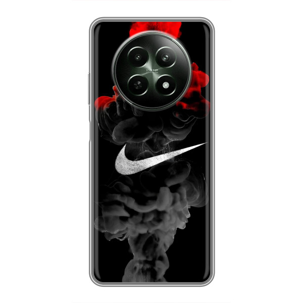 Чехол с логотипом Найк на RealMe 12 5G – Найк на черном