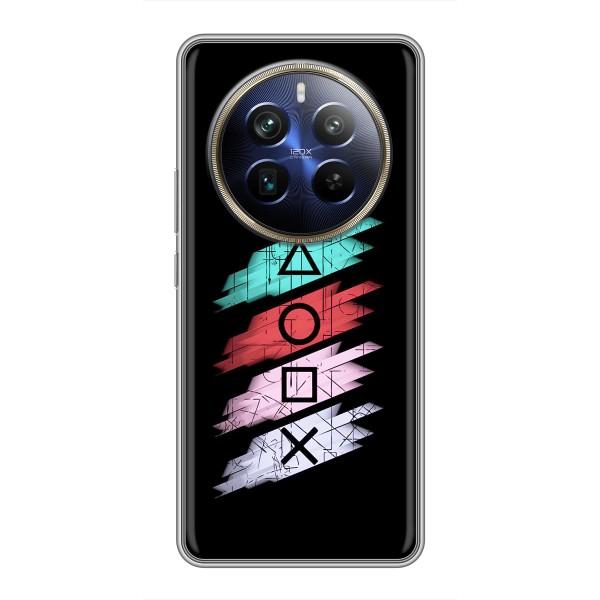 Чехол КИБЕРСПОРТ для Realme 12 Plus – Значки Sony