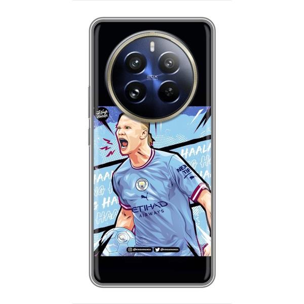 Чехлы с футболистом Ерлинг Холанд для Realme 12 Pro (AlphaPrint) – гол Эрлинг Холланд