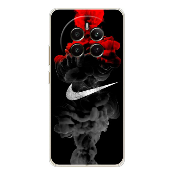 Чехол с логотипом Найк на RealMe 12 – Найк на черном