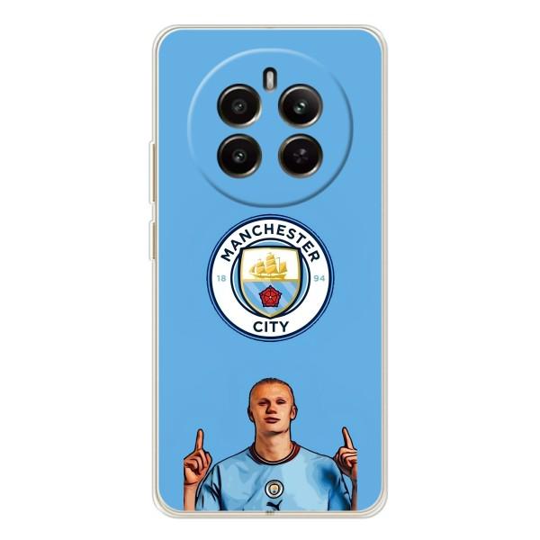 Чехлы с футболистом Ерлинг Холанд для Realme 13 4G (AlphaPrint) – Холанд Манчестер Сити