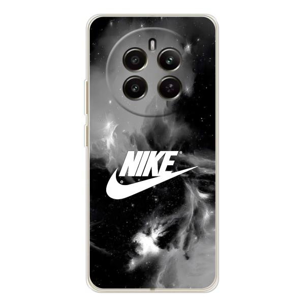 Чехол с логотипом Найк на Realme 13 4G – Найк дымчатый