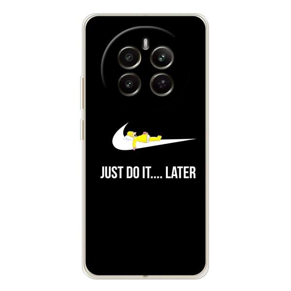 Чехол с логотипом Найк на Realme 13 4G – Nike just do it