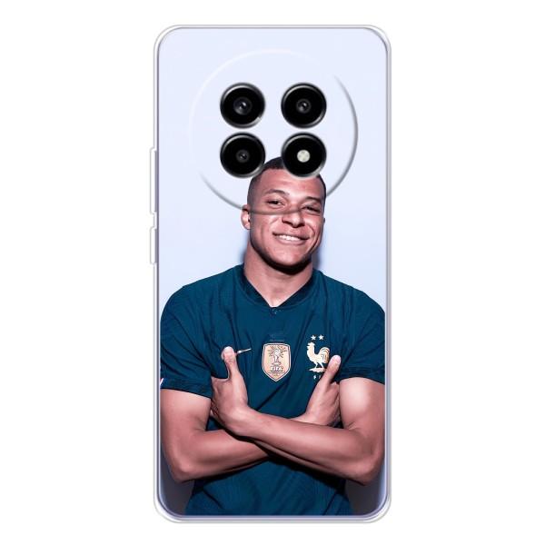 Чехол (TPU) с Футболистом на Realme 13 Pro – Мбаппешичка