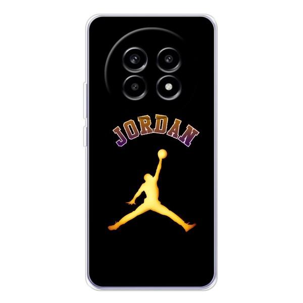 Чехлы для Realme 13 Pro - с картинкой JORDAN (AlphaPrint) – Jordan Gold