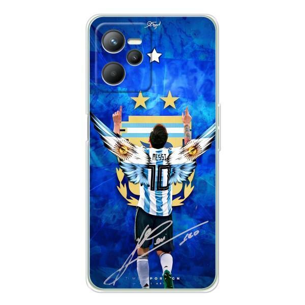 Чохли для Realme 14 (Leo чемпіон) (AlphaPrint) – Мессі збірна