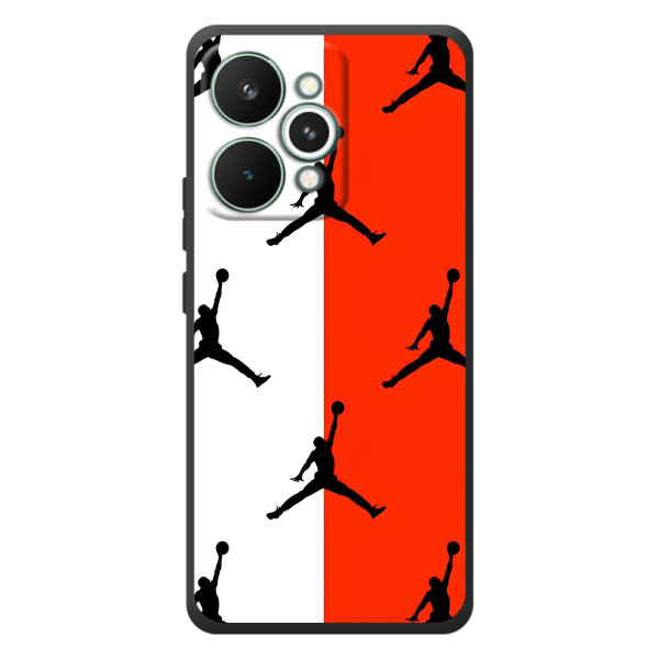 Чехлы для RealMe 15 Pro - с картинкой JORDAN (AlphaPrint) – Лого Джордан