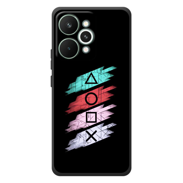 Чехол КИБЕРСПОРТ для RealMe 15 Pro – Значки Sony