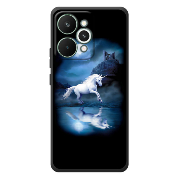 Чехол для РеалМи 15 Про - (Единорожки - Новинки) (AlphaPrint) – Единорог