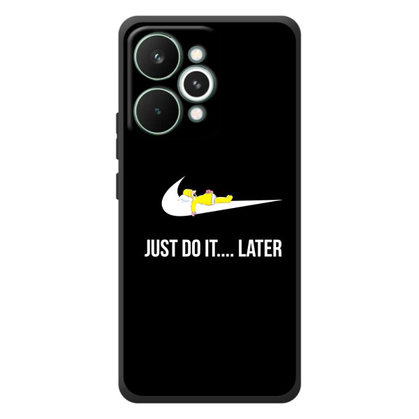 Чехол с логотипом Найк на RealMe 15 Pro – Nike just do it