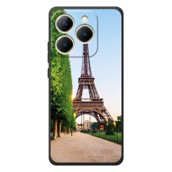 Чехол Эйфелева Башня для RealMe 15T - (AlphaPrint) – Дорога в Париж