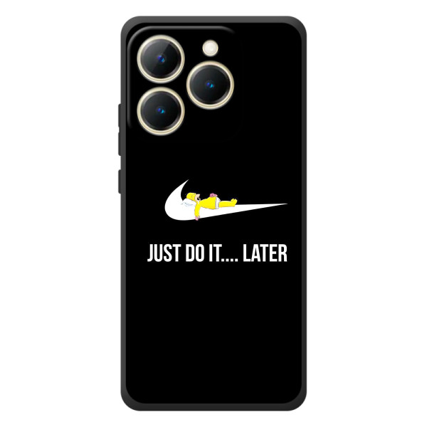 Чохол з логтипом Найк на RealMe 15T – Nike just do it