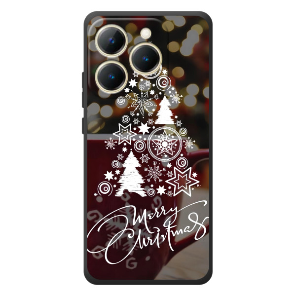 Рождественские Чехлы для RealMe 15T (VPrint) – Елочка узорная