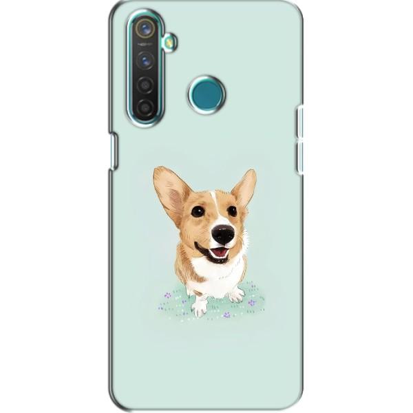 Чехлы с собаками для Realme 5 Pro (VPrint) – Корги