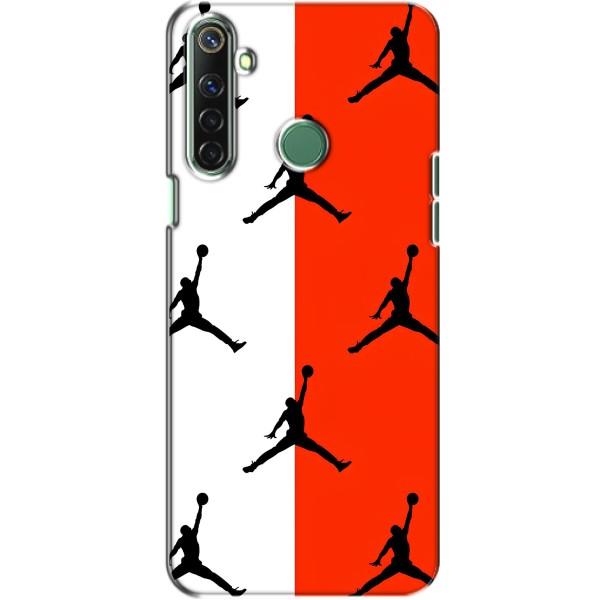 Чехлы для Realme 6i - с картинкой JORDAN (AlphaPrint) – Лого Джордан