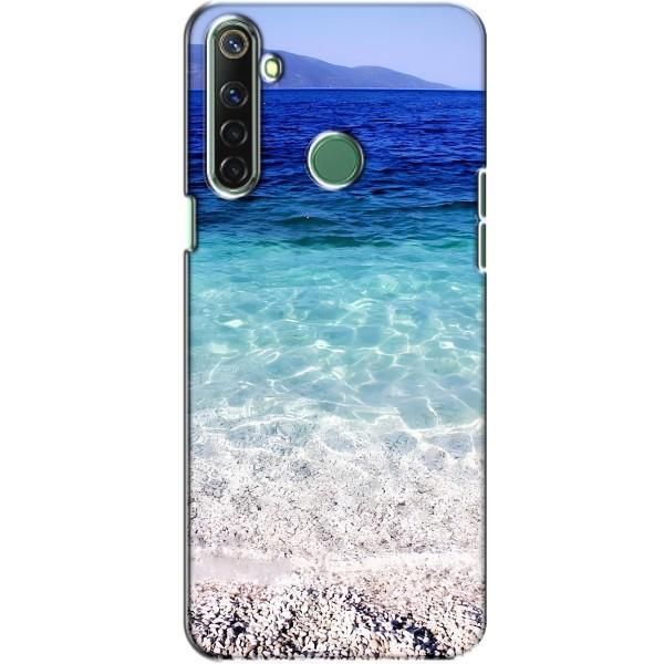 Силиконовый чехол с КАРТИНКАМИ лето для Realme 6i (AlphaPrint) – Море