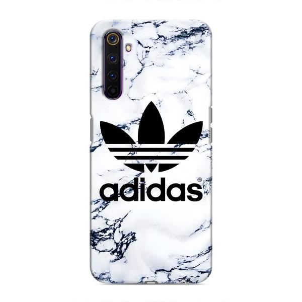 Чехлы Адидас для Realme 6 Pro (AlphaPrint) – Адидас на мраморе