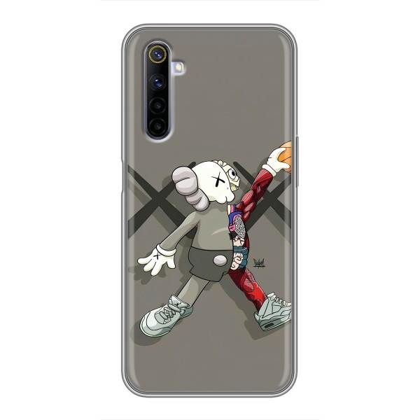 Чехлы для Realme 6 - Bearbrick Louis Vuitton (PREMIUMPrint) – Беарбрик Джордан