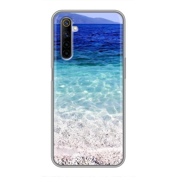 Силиконовый чехол с КАРТИНКАМИ лето для Realme 6 (AlphaPrint) – Море