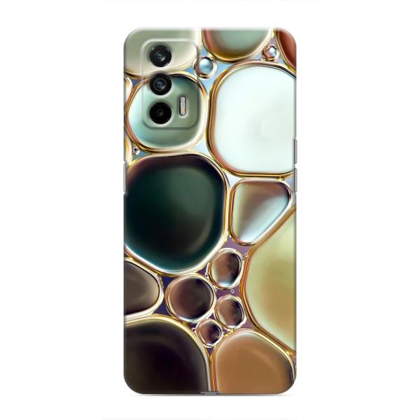 Мраморный чехол на Realme 7 Pro (VPrint) – Радужный Мрамор