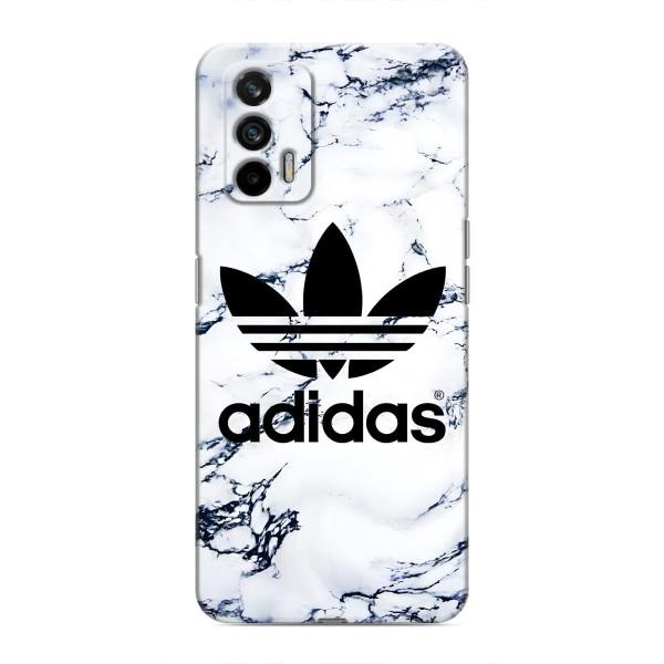 Чехлы Адидас для Realme 7 (AlphaPrint) – Адидас на мраморе