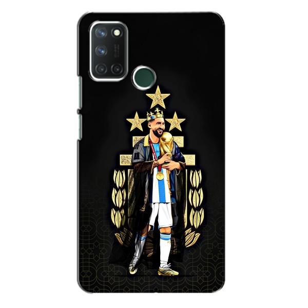 Чохли для Realme 7i (Leo чемпіон) (AlphaPrint) – Мессі Король