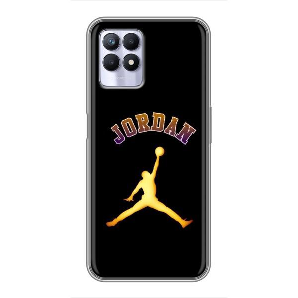 Чохли для Realme 8 Pro - з картинкою JORDAN (AlphaPrint) – Jordan Gold
