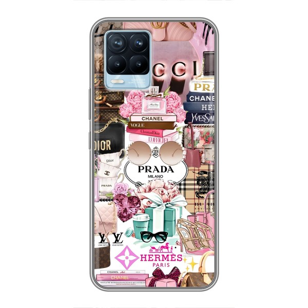 Чохол (Dior, Prada, YSL, Chanel) для Realme 8 – Брендb