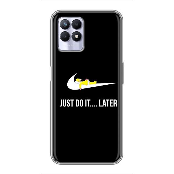 Чохол з логтипом Найк на Realme 8i – Nike just do it