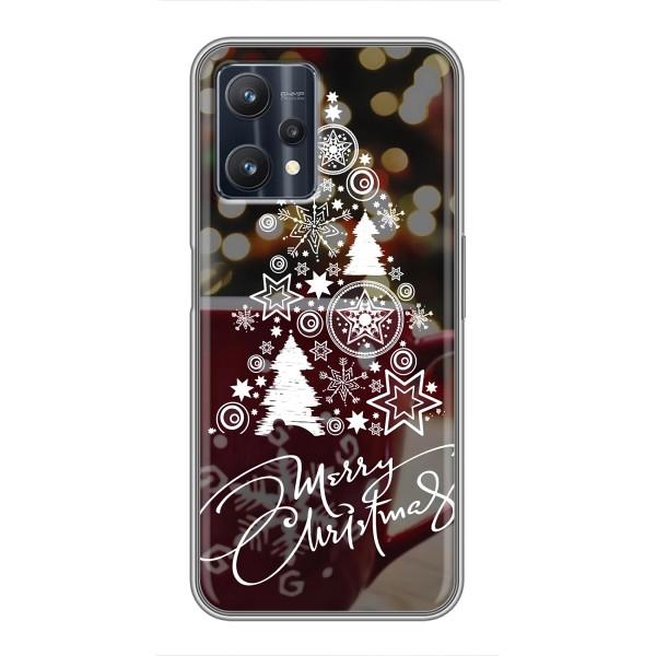 Рождественские Чехлы для Realme 9 Pro (VPrint) – Елочка узорная