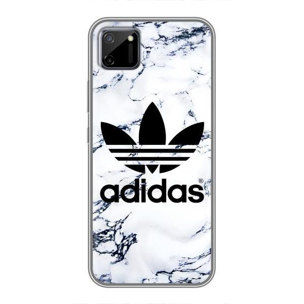 Чехлы Адидас для Realme C11 (AlphaPrint) – Адидас на мраморе