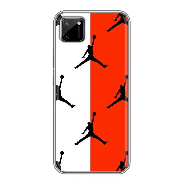 Чохли для Realme C11 - з картинкою JORDAN (AlphaPrint) – Лого Джордан