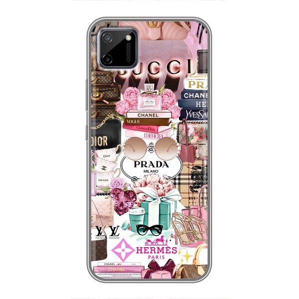 Чохол (Dior, Prada, YSL, Chanel) для Realme C11 – Брендb