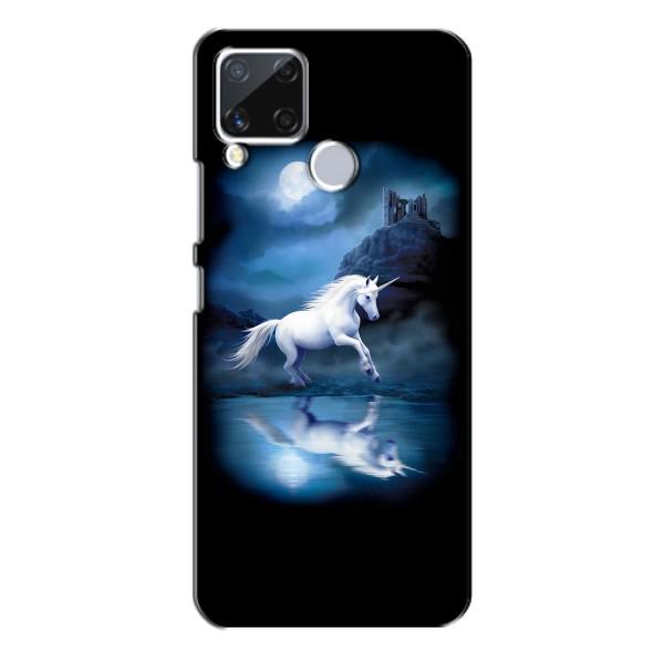 Чохол для РєалМє С15 - (Єдинорожки - Новинки) (AlphaPrint) – Єдиноріг